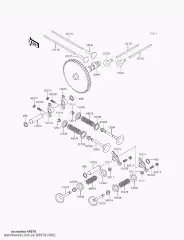 Пружина-двигун клапана KAF620-A5 (490782082)