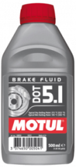 Тормозная жидкость MOTUL BRAKE FLUID DOT 5.1, 0.5л