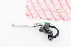 Важіль керма лівий з кріпленням під дзеркало (М8 права) GY6 50-100, ХРОМ, (ZHENGHE)