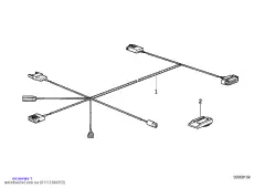 Жгут проводов/дополнительное оснащение (61112306353)