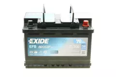 Акумулятор EXIDE EL700 12V 70Ah/760A +R/B13 (Start-Stop EFB)