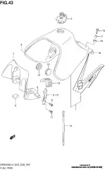 Bracket fuel tank (44280-32E00-000)