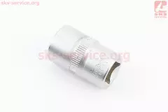 Головка торцева 6-гранна 1/2 17x38мм CrV 78-0017 (INTERTOOL)