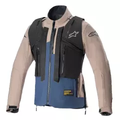 Мотокуртка Alpinestars Techdura, Синій/Коричневий, XL