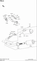 Nut, 8mm rm-z250k4 (K9201-51402-000)
