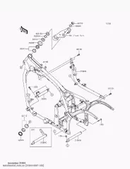 Трубка-COMP,переднього CROSS,BL VN900 (31064004718R)