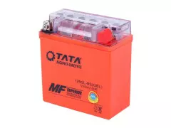 Акумулятор 12V 5А високий (L119*W60*H128mm), Помаранчевий