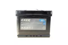 Акумулятор EXIDE EA640 Premium 64Ah/640A +R/B13