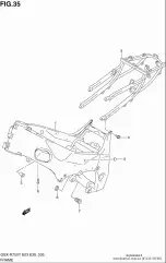 Bolt,seat rail gsx-r (41233-35F0V-000)