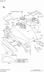 Damper fuel tank vz1 (KK920-75125-000)
