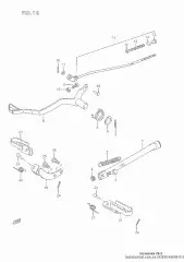 Footrest,fr rh (43550-46000-019)