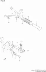 Footrest,front,l (43560-44B00-019)