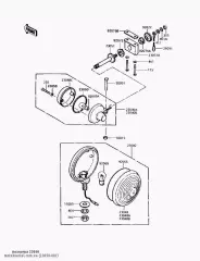 Прокладка-TURN SIG лампа Z650-F1 (23050002)