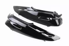 Пластик верхній бічний лів+прав 2шт, ЧОРНИЙ Honda DIO AF-27/28, (Китай)