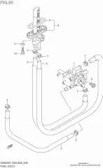 Hose, fuel gs500/k1- (44443-01D10-000)
