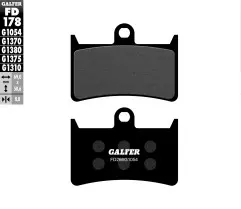 Колодки гальмівні дискові GALFER FD178G1054