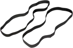 Комплект А-подібних ремінців Alpinestars A-STRAP, Чорний