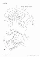 Lid, footrest guard (63332-38F10-000)