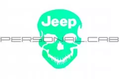Наклейка логотип JEEP (16x13) (HQ092)