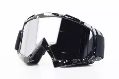 Окуляри кросові Китай прозоре скло, Чорний/Білий