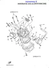 Свічка запалення  для мотоциклу NGK LMAR6A-9 (94701-00423-00)