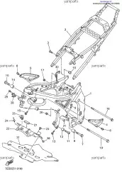 Прокладка Резин. :: DAMPER 4 (3KJ-15337-00-00)