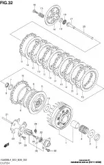 Rod,clutch push left (23111-45C00-000)