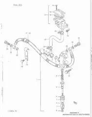 Rod,rr mastor cylind (69670-00A00-000)