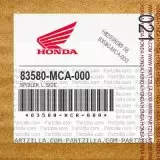 Пластик SPOILER L. SIDE (83580-MCA-000)