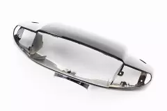 Пластик керма передній голова (під бараб. гальмо), ЧОРНЕ Suzuki LETS-II, (Китай)