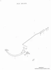Brake rod assy (43300-21202-000)