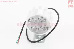 Фара додаткова світлодіодна 4 LED з кріпленням (Китай)