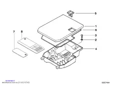 уплотнительная прокладка (51162313743)