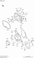 Gasket, generator dr (K1106-10125-000)