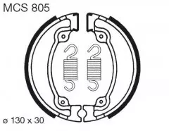 Колодки гальмівні барабанні LUCAS MCS805