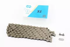 Ланцюг приводний 1/2x1/8x112L 1 швидкість коричневий S1, (KMC)