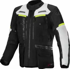 Мотокуртка Alpinestars Bogota Pro Drystar, Чорний/Сірий/Жовтий, XXL