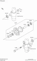 Nut,flanged,12mm (K9201-51433-000)