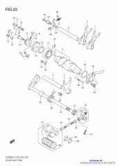 Rod,gear shift link (25525-22A10-000)