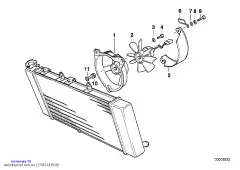 Резиновая втулка (17402345050)