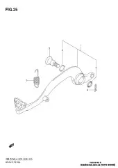 Shaft,brake pedal rm (43142-28H00-000)