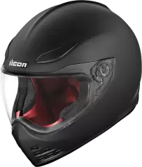 Шолом ICON Domain Rubatone, Чорний матовий, L