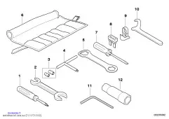Сменная головка для торц. ключа на 8 (71117715132)