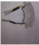 Стабілізатор напруги бензогенератора (4-6 кВт, 250V, 6 проводів, 2 мама+4 папа) однофазне, (BEST)