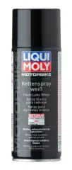 Змащувач ланцюга для мотоциклів білий LIQUI MOLY KETTENSPRAY (weiss) 0,4л
