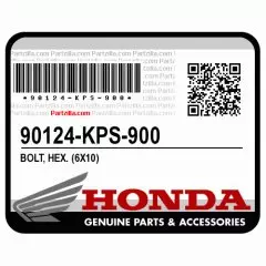 Болт BOLT, HEX., 6X10 (90124-KPS-900)