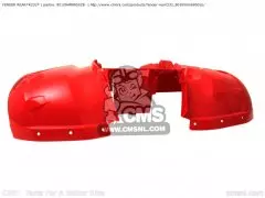 Пластик крыло заднее FENDER RR. *R232* (80100-HM8-850ZB)