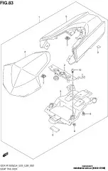 Frame,seat tail gsx- (45553-47H00-000)