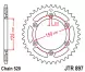 Зірка задня JT Sprockets JTR897.41