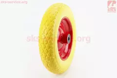 Колесо на тачку Силікон 3,50-8, під вісь 20мм (Китай)